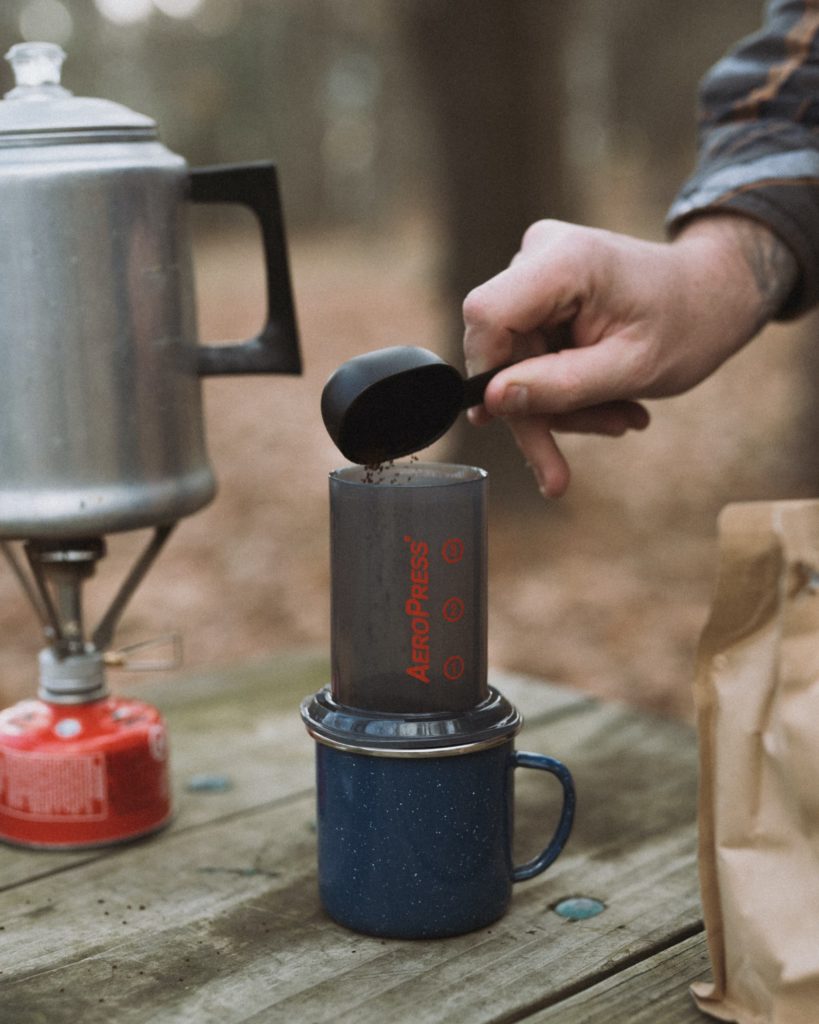 How to Brew Coffee with a Aeropress — Backyard Beans Coffee Co.